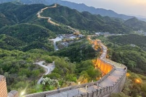 Privat transfer till Badaling Night Great Wall