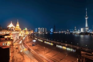 Shanghai：Ville ancienne, jardin de Yu, ville d'eau de Zhujiajiao en bus