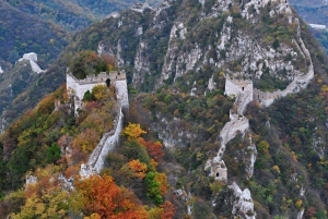 Tour per piccoli gruppi di escursionisti dalla Grande Muraglia di Jiankou a Mutianyu
