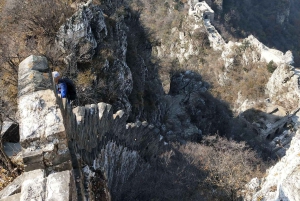 Tour per piccoli gruppi di escursionisti dalla Grande Muraglia di Jiankou a Mutianyu