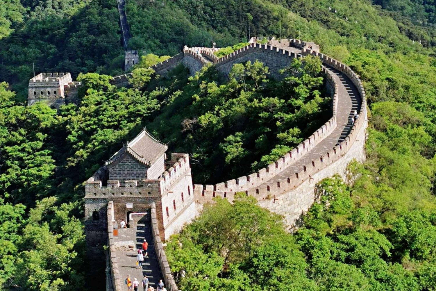 Pieni ryhmä Mutianyu Great Wall Sisältää Hotel Pickup