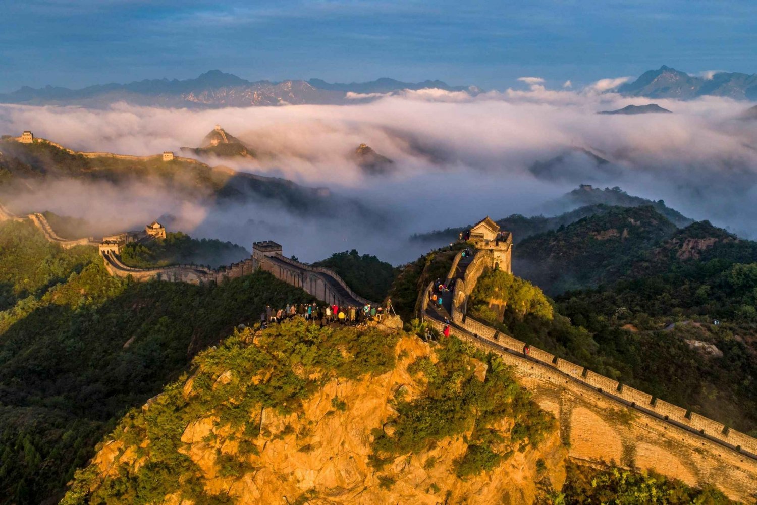 Kleingruppentour zum Himmelstempel und zur Großen Mauer in Peking