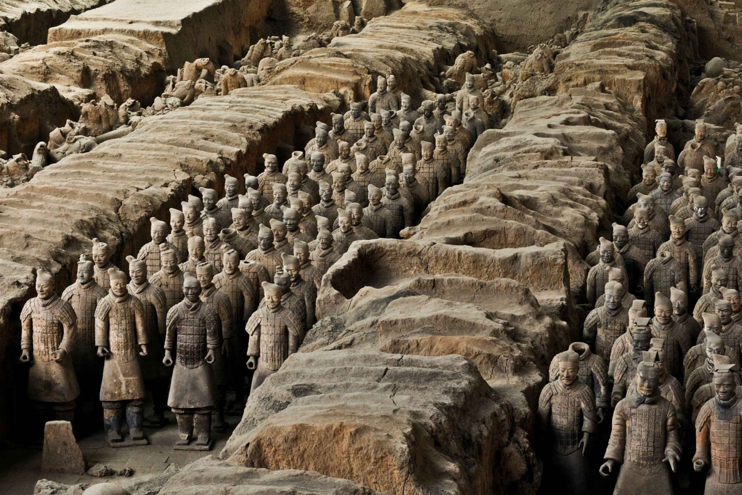 Xian: Bustour langs de Terracotta Krijgers met gids & lunch