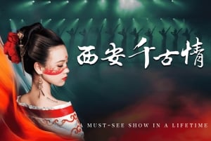Xian: Biglietto per lo spettacolo 'Amore eterno' o 'Leggenda della campana del cammello'.