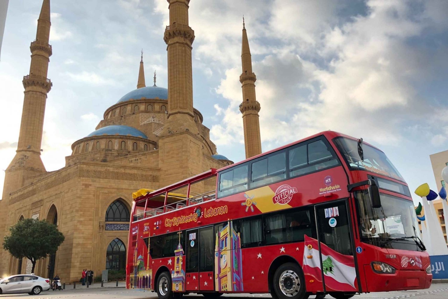 Beirut: City Sightseeing Hop-on Hop-off Bus Tour