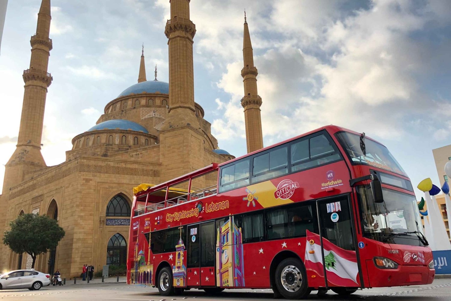 Beirut: Hop-On Hop-Off Citysightseeing Tour & Audio Guide