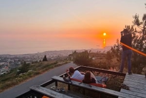 Beirut: Privater Sonnenuntergangs-Roadtrip zu versteckten Schätzen