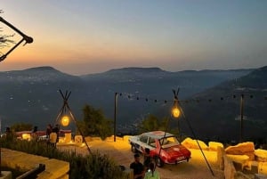 Beirut: Privater Sonnenuntergangs-Roadtrip zu versteckten Schätzen