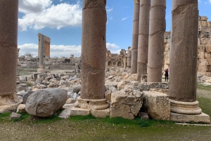 Baalbek Temples & Ksara Caves w/pick-up,guide, entries+lunch