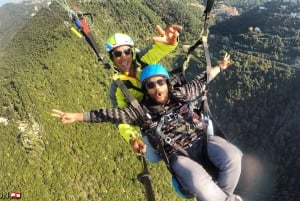 From Beirut: 30-Minute Paragliding Experience over Jounieh