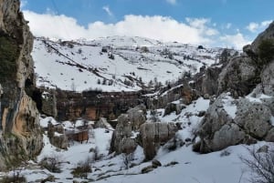 Da Beirut: Baatara Gorge, Aaqoura Lake e Batroun Day Trip