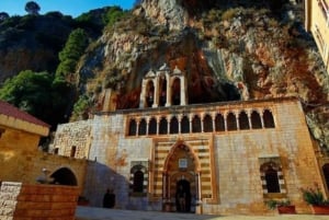 From Beirut: Guided Qadisha Valley, Museum, and Cedars Tour