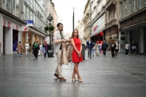 1h Private photo sessions tour in Belgrade