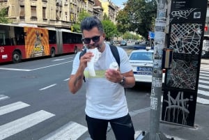 Belgrade : visite à pied de 3 heures avec dégustation de plats locaux dans la rue