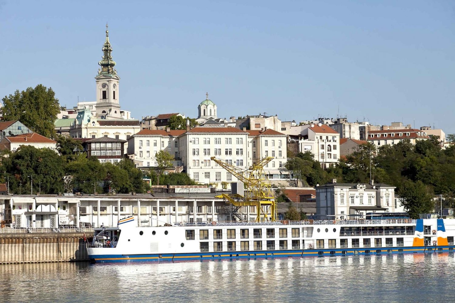 Beograd: Guidet bycruise med båt