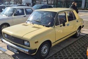 Belgrade: City Tour with Vintage Car