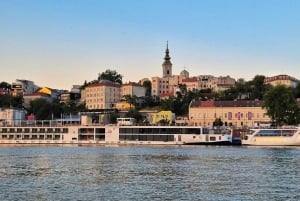 Belgrado: Crociera turistica guidata sui fiumi Danubio e Sava