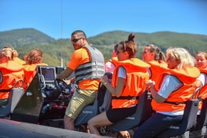 Belgrado: aventura em um barco de alta velocidade