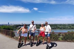 Belgrade Layover tour with E Scooter and airport transfers