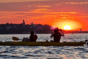 Belgrado: Tour in kayak al tramonto
