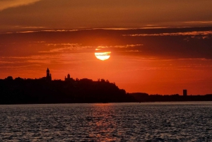 Belgrad: Kajakpaddling i solnedgången