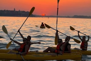 Belgrade: Sunset Kayak Tour