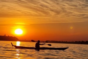 Belgrade: Sunset Kayak Tour