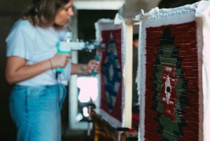 Belgrad: Tufting-Workshop mit 100 % Wolle