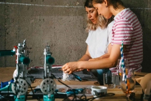 Belgrad: Tufting-Workshop mit 100 % Wolle