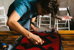 Belgrad: Tufting-Workshop mit 100 % Wolle