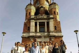 Belgrado: tour di Zemun con la torre Gardos e la banchina del Danubio