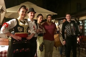 Dinner and Folklore Night in Belgrade