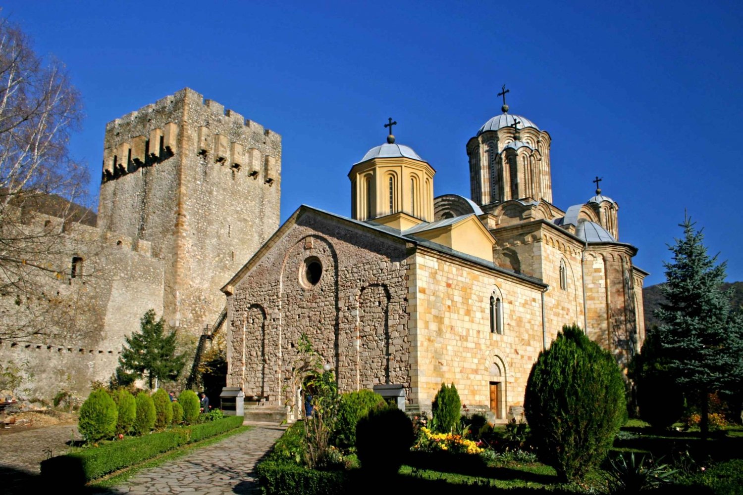 Desde Belgrado: Excursión a los Monasterios Medievales y la Cueva de Resava