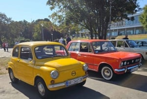 Från Belgrad: Sremski Karlovci och Novi Sad med retrobil