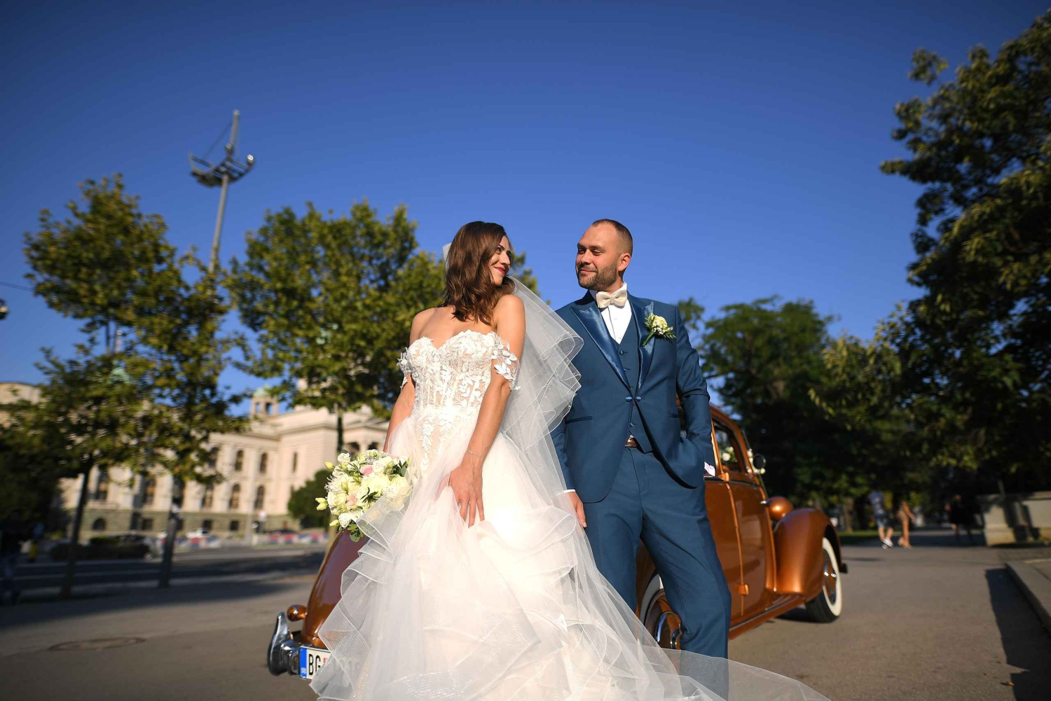 Häämatka valokuvaus sessio Belgradissa