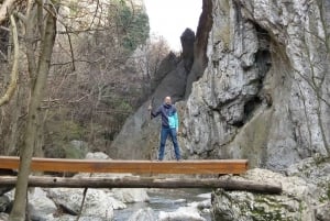 Canyon de Vratna et portes de pierre, vignobles Felix Romuliana et Rajac