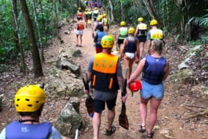 Belize City: Guided Cave Kayaking Tour with Pickup