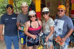 Belize City: Cave Tubing & Zipline Adventure Tour
