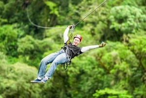 Belize City: Cave Tubing & Zipline Adventure Tour