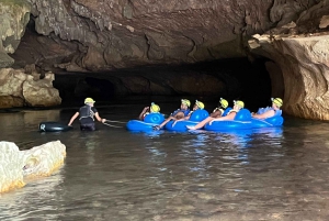 Belize City: Cave Tubing & Zipline Adventure Tour