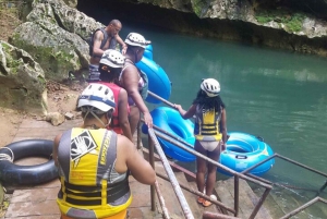Belize City: Cave Tubing & Zipline with Belizean Lunch