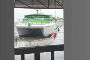 Belize City:, Transfer from Belize City Water Taxi to Flores Guatemala