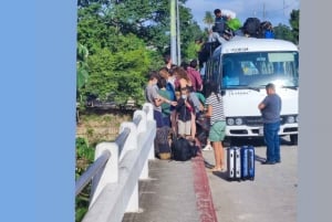 Belize City:, Transfer from Belize City Water Taxi to Flores Guatemala