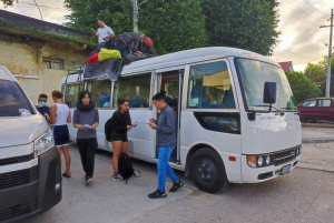 Belize City:, Transfer from Water Taxis to Tikal Guatemala