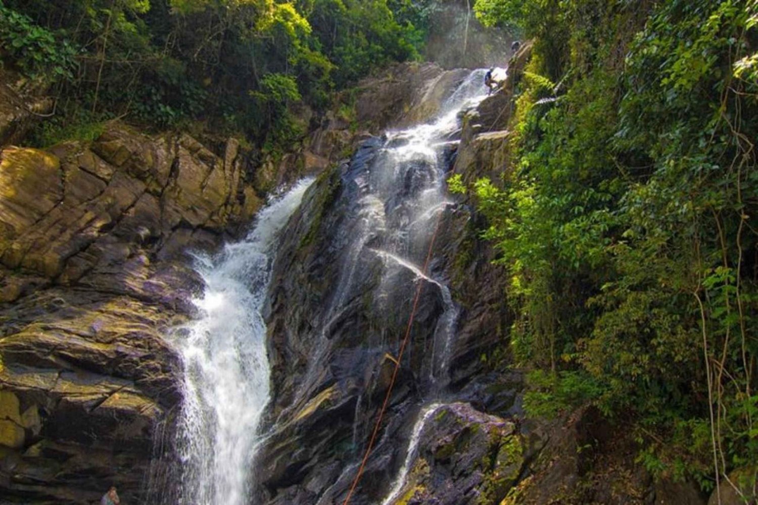 Belize: Extreme Waterfall Rappelling & Zipline Combo