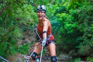 Belize: Jungle Canopy Zipline & Waterfall Rappelling