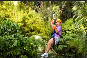 San Pedro: Altun Ha Mayan Site/cave tubing, zip lining