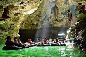 San Pedro: Altun Ha Mayan Site/cave tubing, zip lining