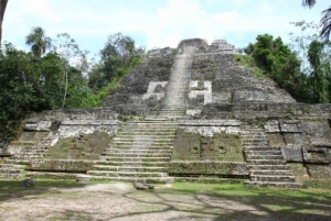San Pedro: Sitio maya de Altun Ha/tubo en cuevas, tirolina