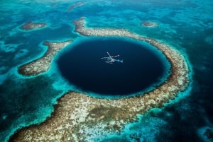 Agujero Azul e Islas Turneffe: Excursión en helicóptero